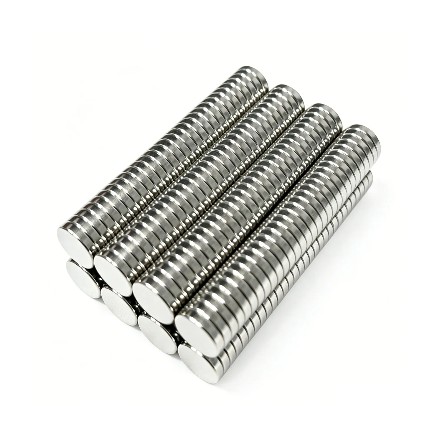 10/20/50 Peças de Ímã de Neodímio 10X2, Ímãs N52 NdFeB de 10mm X 2mm para Geladeira, DIY, Construção, Ciência, Artesanato e Escritório