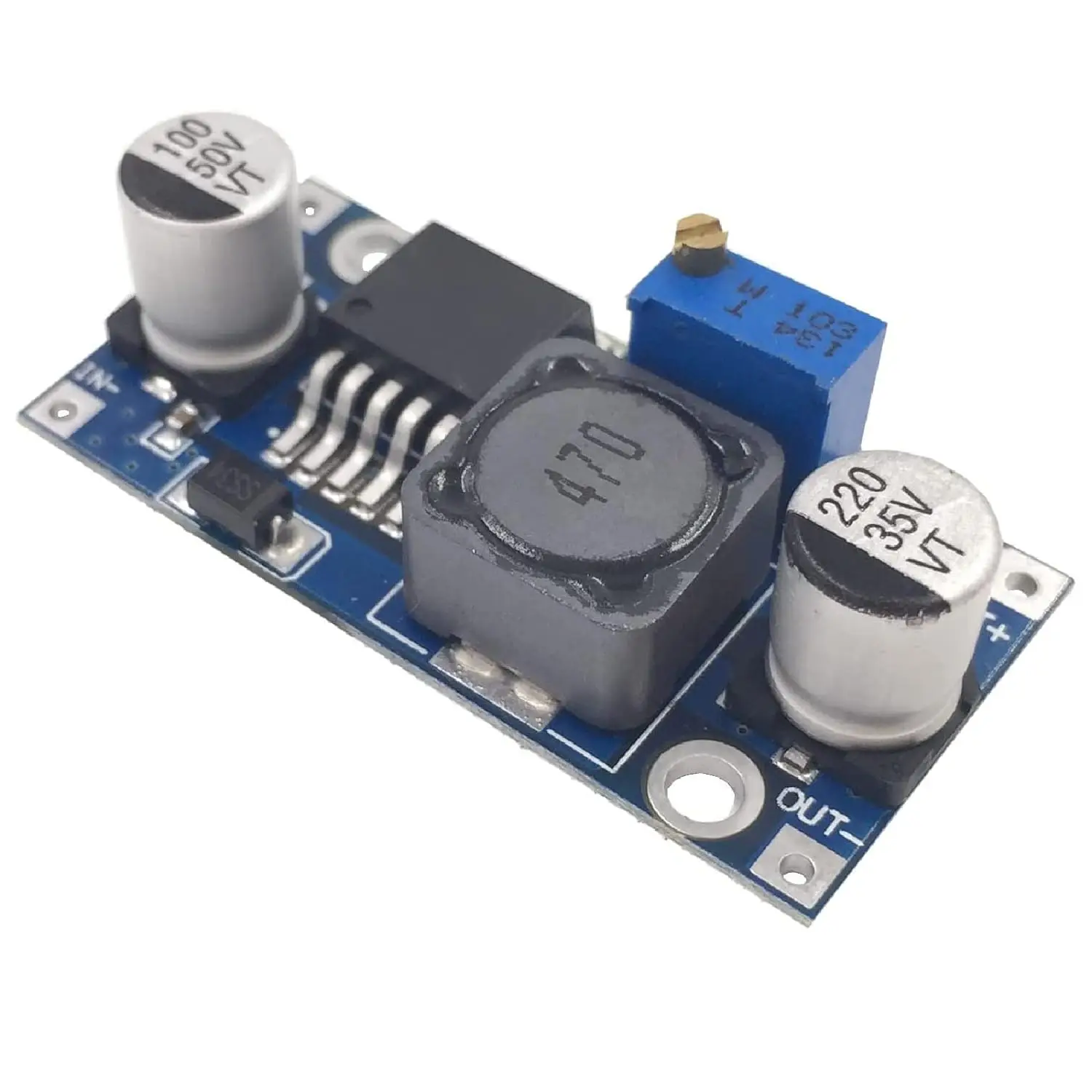 1 peça módulo step down lm2596 dc para dc conversor buck ajustável regulador de tensão módulo de fonte de alimentação de conversão lm2596 1 peça módulo step down lm2596 dc para dc conversor buck ajustável regulador de tensão módulo de fonte de alimentação de conversão lm2596
