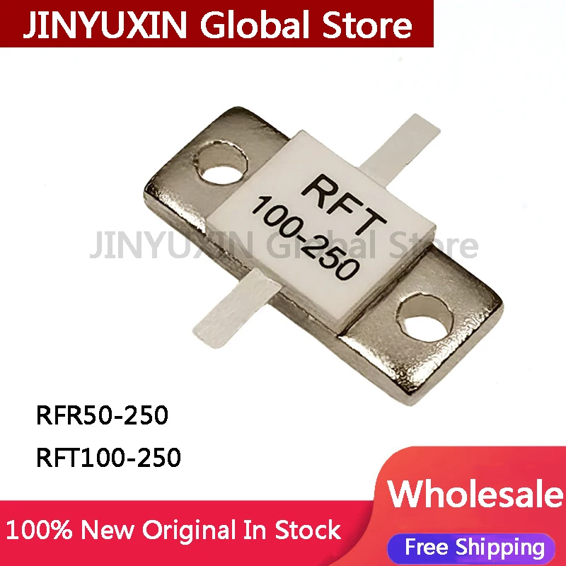 1 peça rfr50 RFR50-250 RFT100-250 100-250-tipo flange duplo chumbo de alta potência microondas resistência rf frequência de terminação rf