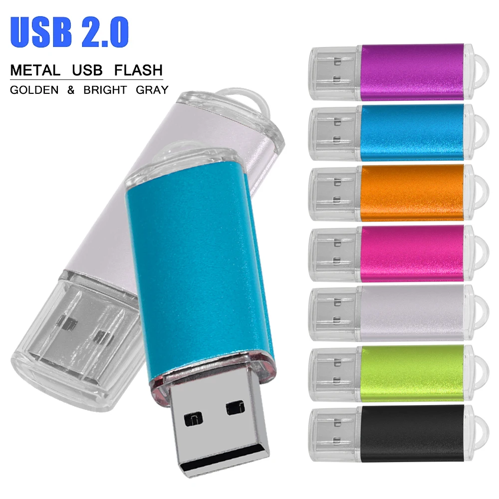 Pen Drive USB 2.0 de Alta Velocidade 256GB 128GB 64GB 32GB 16GB 8GB 4GB - Memória Flash USB Pen Drive USB 2.0 de Alta Velocidade 256GB 128GB 64GB 32GB 16GB 8GB 4GB - Memória Flash USB
