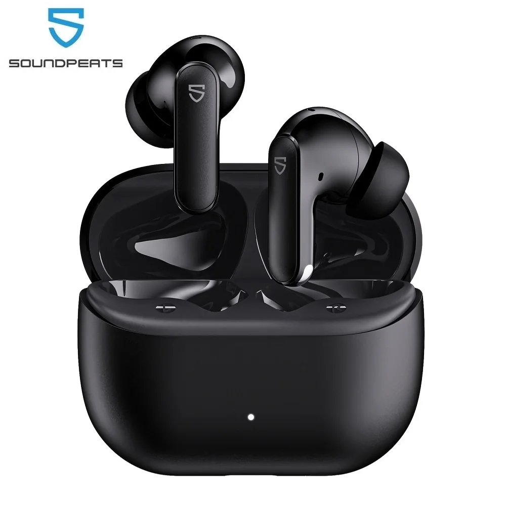 Fones de Ouvido Sem Fio SoundPEATS Q3 Pro com Cancelamento Ativo de Ruído, Bluetooth V6.0, 4 Microfones, Driver de 13mm, Conexão Multiponto Fones de Ouvido Sem Fio SoundPEATS Q3 Pro com Cancelamento Ativo de Ruído, Bluetooth V6.0, 4 Microfones, Driver de 13mm, Conexão Multiponto