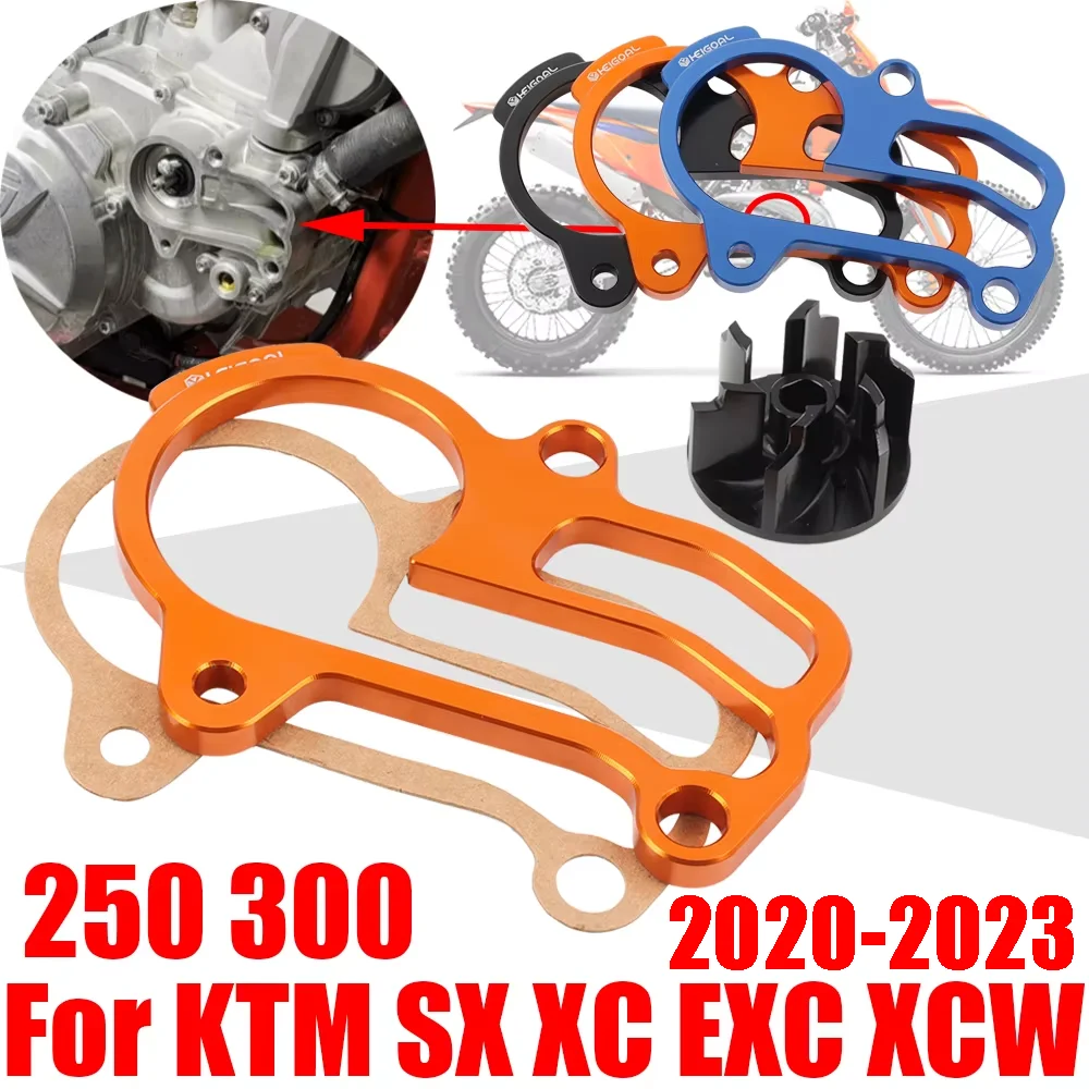 Kit de Espaçadores para Impulsor de Bomba de Água e Radiador para KTM EXC XC XCW SX 250 300 EXC250 EXC300 SX250 XC250 XC300 XC-W 2020 - 2023