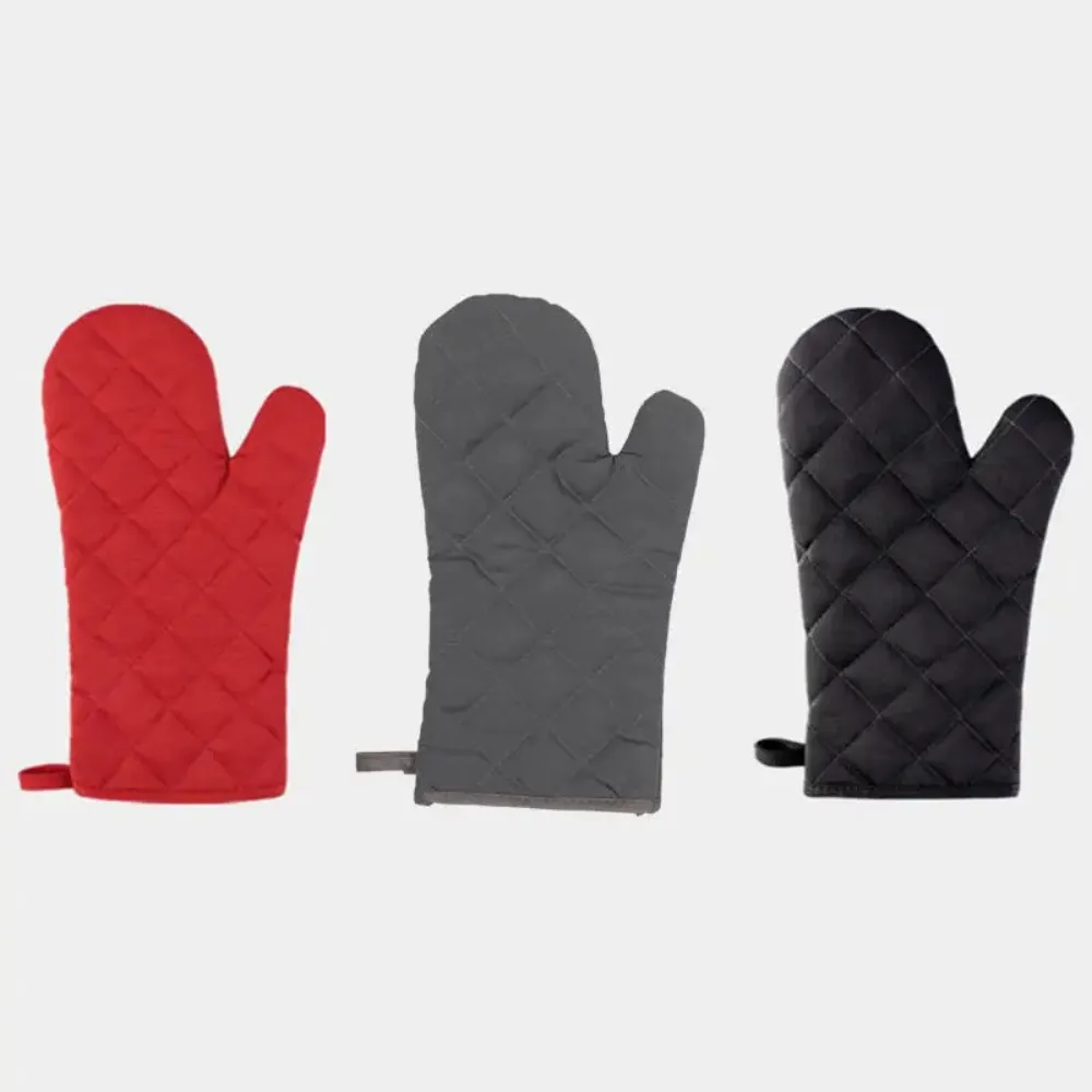 Único forno de microondas luvas multi-cor cozinha cozinhar luvas de cozimento pote almofada à prova de calor protegido resistente a altas temperaturas