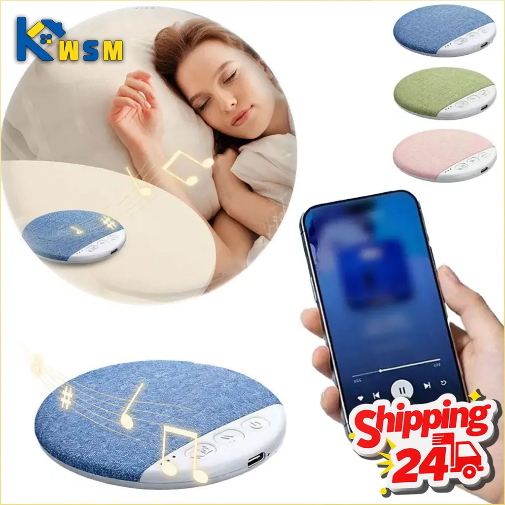 Mini Caixa de Som Bluetooth Sem Fio para Dormir, Alta Tecnologia, Portátil e Recarregável, Presente para Relaxamento e Insônia