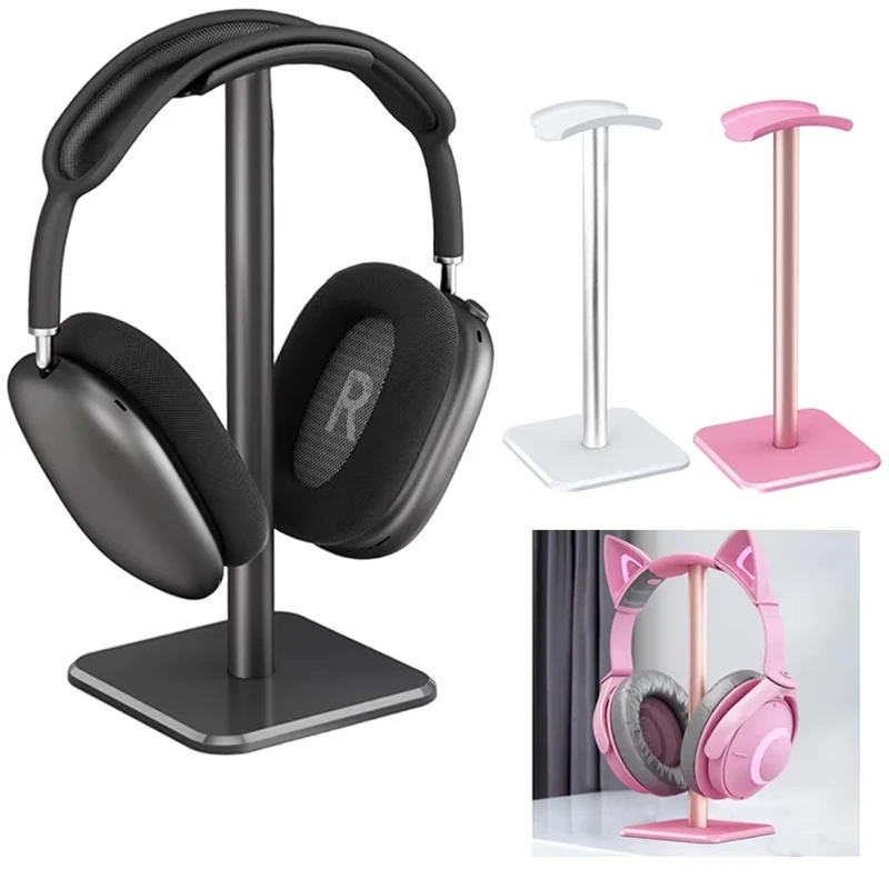 Suporte para Fones de Ouvido, Rack de Plástico para Montagem, Hanger Flexível para Fones Gamer, Organizador de Exibição para Airpod Max