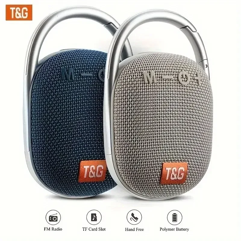 TG321 Caixa de Som Bluetooth Portátil à Prova d'Água para Uso Externo, Caixa de Som HIFI com Mini Woofer de Baixo, Estéreo Ativo, Alto-falante BT TWS