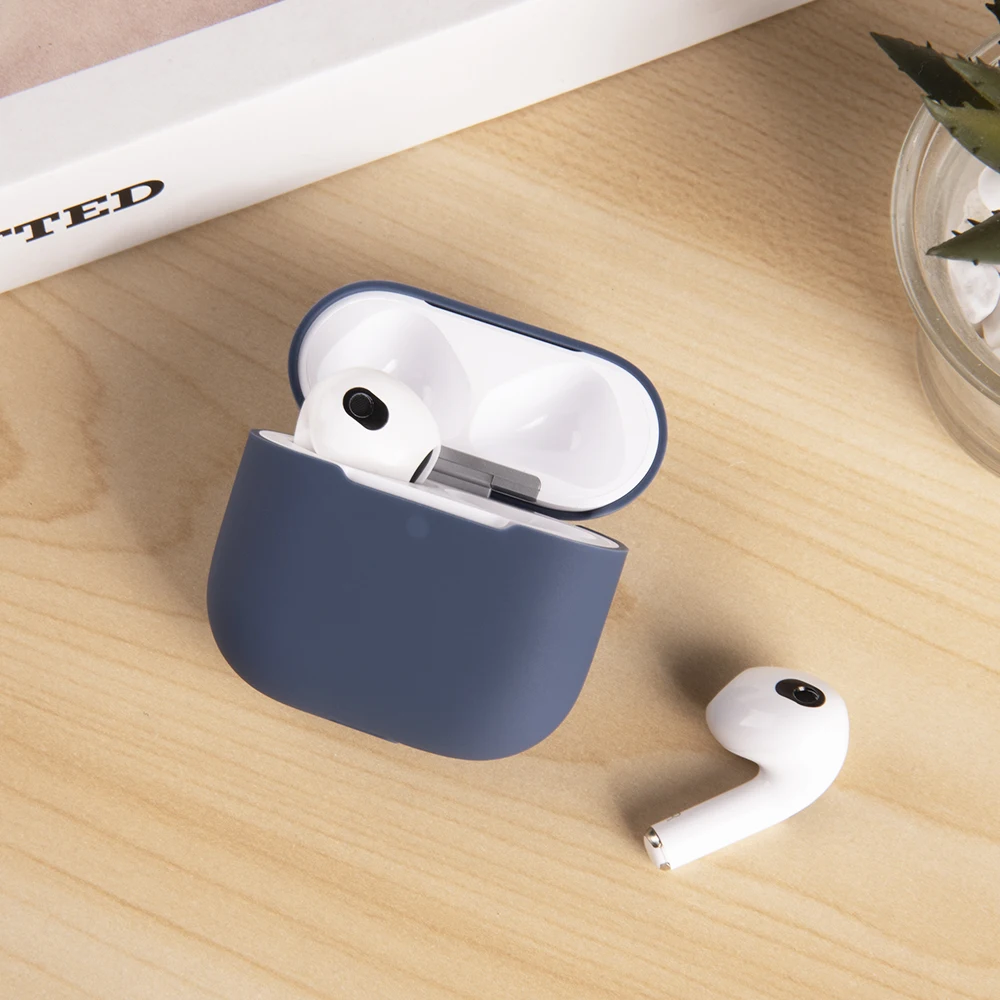 Capas de fone de ouvido de silicone para airpods 4 caso fones de ouvido capa protetora para apple airpods 4 4th gen coque funda manga capa Capas de fone de ouvido de silicone para airpods 4 caso fones de ouvido capa protetora para apple airpods 4 4th gen coque funda manga capa