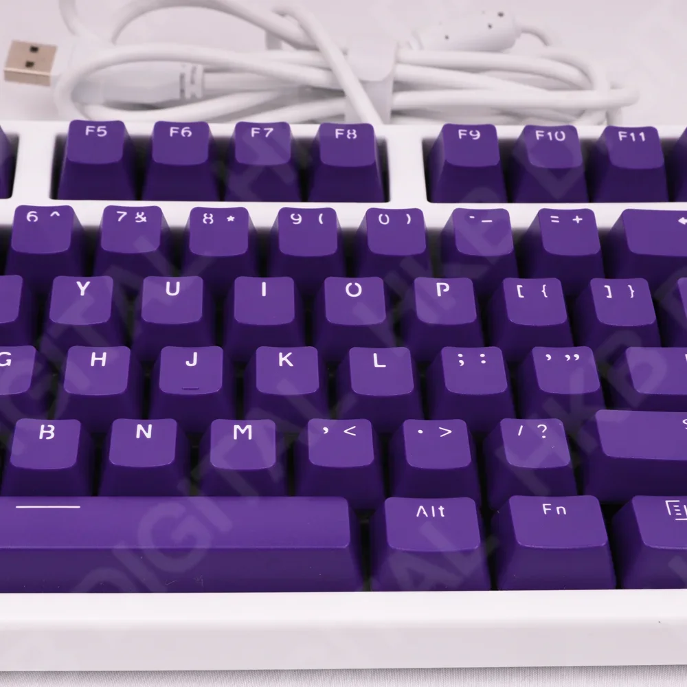 104 teclas abs keycaps roxo oem perfil altura terno para teclado mecânico 61 87 104 teclado anne pro 2 gk61 sk61 pc gamer
