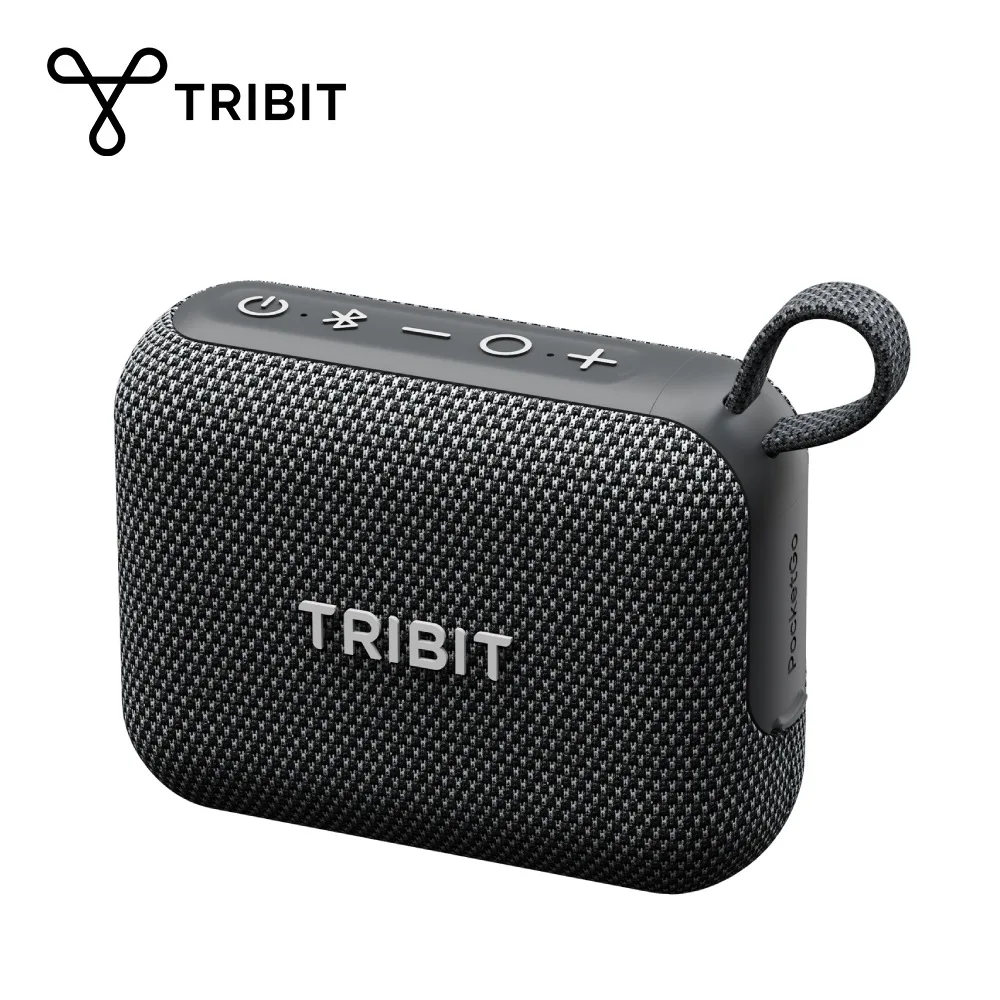 Caixa de Som Portátil TRIBIT PocketGo IP68 à Prova d'Água, Leve, Bluetooth com Slot para Cartão TF, 20 Horas de Reprodução para Caminhadas Caixa de Som Portátil TRIBIT PocketGo IP68 à Prova d'Água, Leve, Bluetooth com Slot para Cartão TF, 20 Horas de Reprodução para Caminhadas