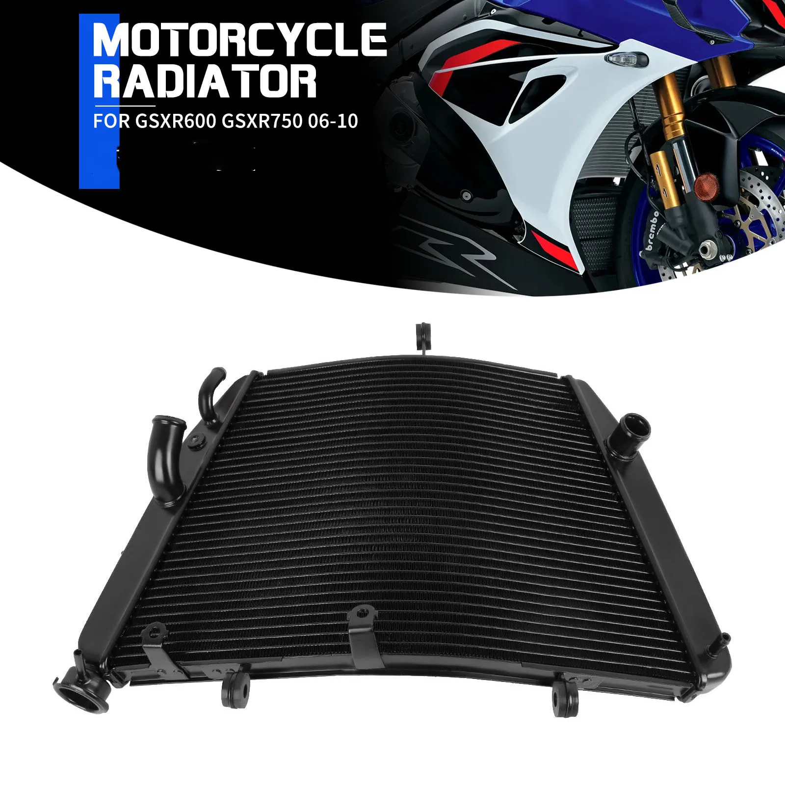 Para suzuki GSX-R 750 600 k6 k8 k11 2006-2010 gsxr 600 750 radiador do motor refrigerador de óleo refrigerante tanque de água de refrigeração gsxr600 gsxr750 Para suzuki GSX-R 750 600 k6 k8 k11 2006-2010 gsxr 600 750 radiador do motor refrigerador de óleo refrigerante tanque de água de refrigeração gsxr600 gsxr750