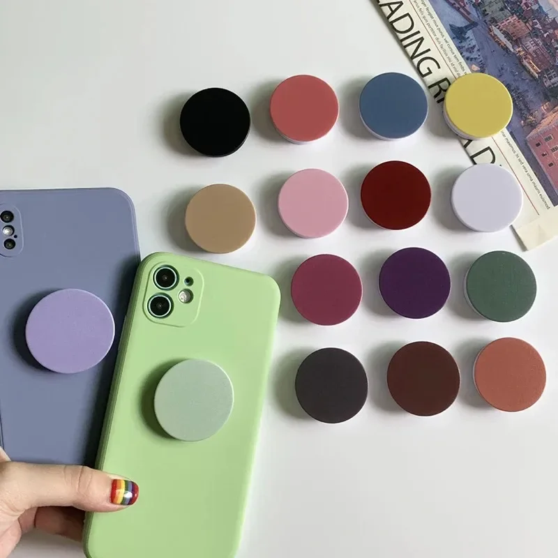Suporte de dedo redondo tok suporte de celular dobrável expansível suporte de telefone acessórios móveis para iphone huawei xiaomi suporte de dedo
