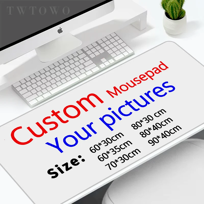 Mouse Pad Personalizado DIY Grande para Jogos, Tapete Gamer XXL, Mousepad para Escritório, Teclado com Logo OEM 600x350, Tapete de Mesa
