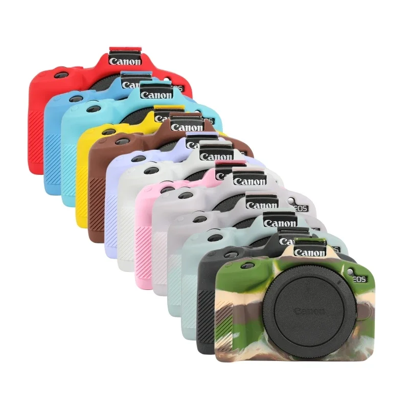 R50 silicone armadura pele câmera caso corpo capa protetor para canon eos r50 câmera digital