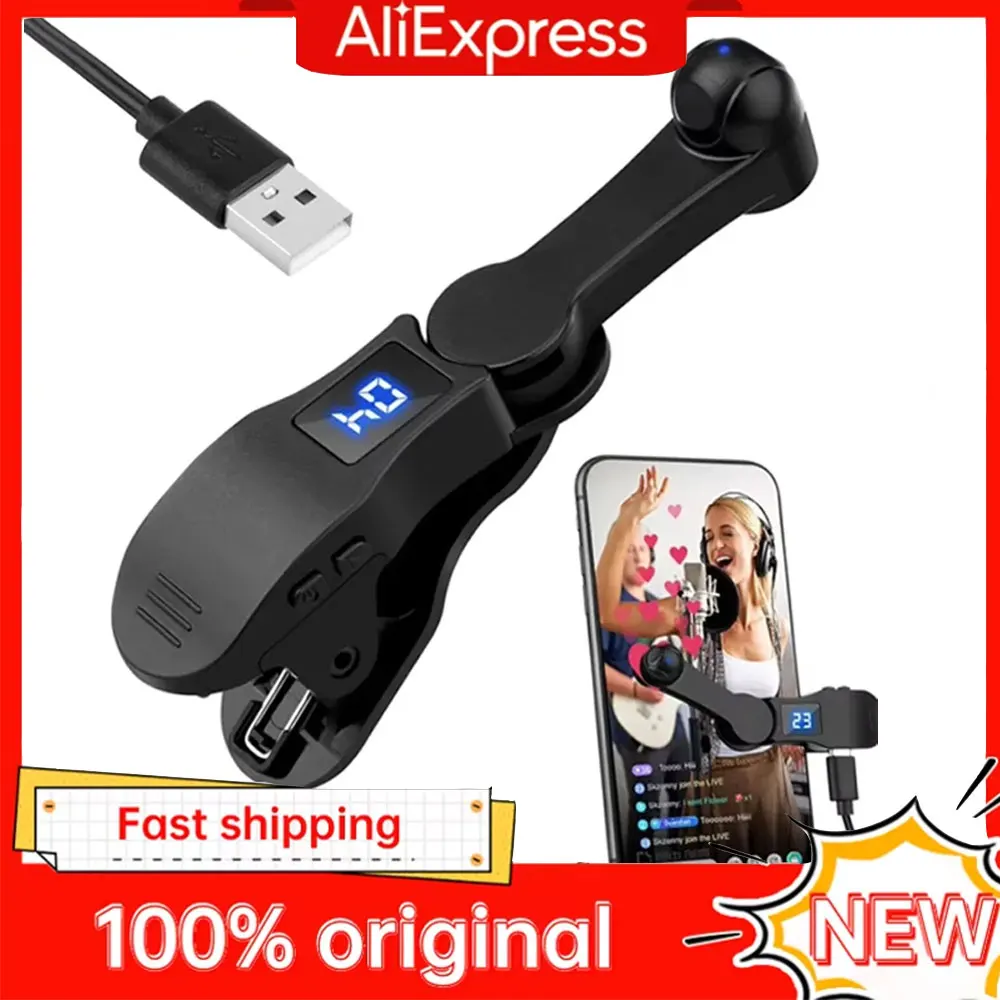Clicker de tela automático para aplicações de telefone inteligente, dispositivo de transmissão ao vivo de vídeo, simulador usb, tela de jogo de smartphone, tripés de toque