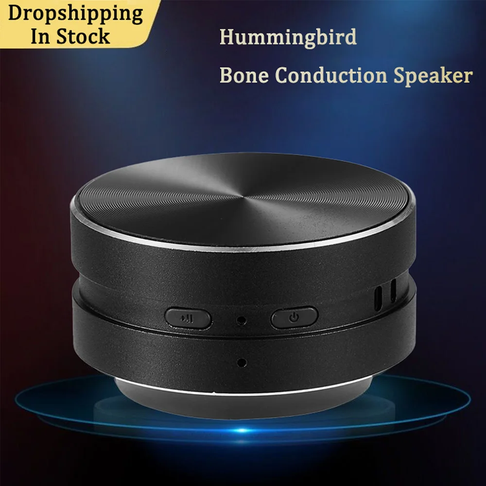 Alto-falante de condução óssea de beija-flor, bluetooth, compatível com tws, caixa de som sem fio, portátil, mini alto-falantes estéreo, dropshipping Alto-falante de condução óssea de beija-flor, bluetooth, compatível com tws, caixa de som sem fio, portátil, mini alto-falantes estéreo, dropshipping