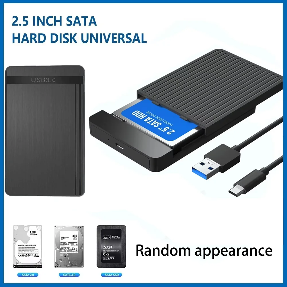 Case/Gaveta USB-C para HDD/SSD de 2.5'' com Adaptador SATA para USB 3.1/3.0 de 6Gbps – Gaveta Externa para Disco Rígido Tipo USB-C Case/Gaveta USB-C para HDD/SSD de 2.5'' com Adaptador SATA para USB 3.1/3.0 de 6Gbps – Gaveta Externa para Disco Rígido Tipo USB-C