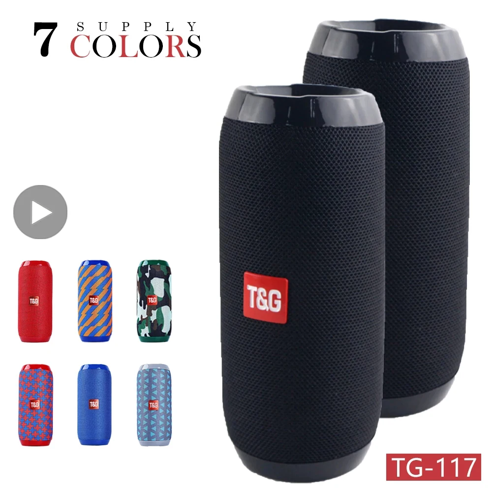 Portátil sem fio bluetooth alto-falante blutooth música caixa de som para caixa de som blootooth subwoofer rádio fm handfree sistema baixo