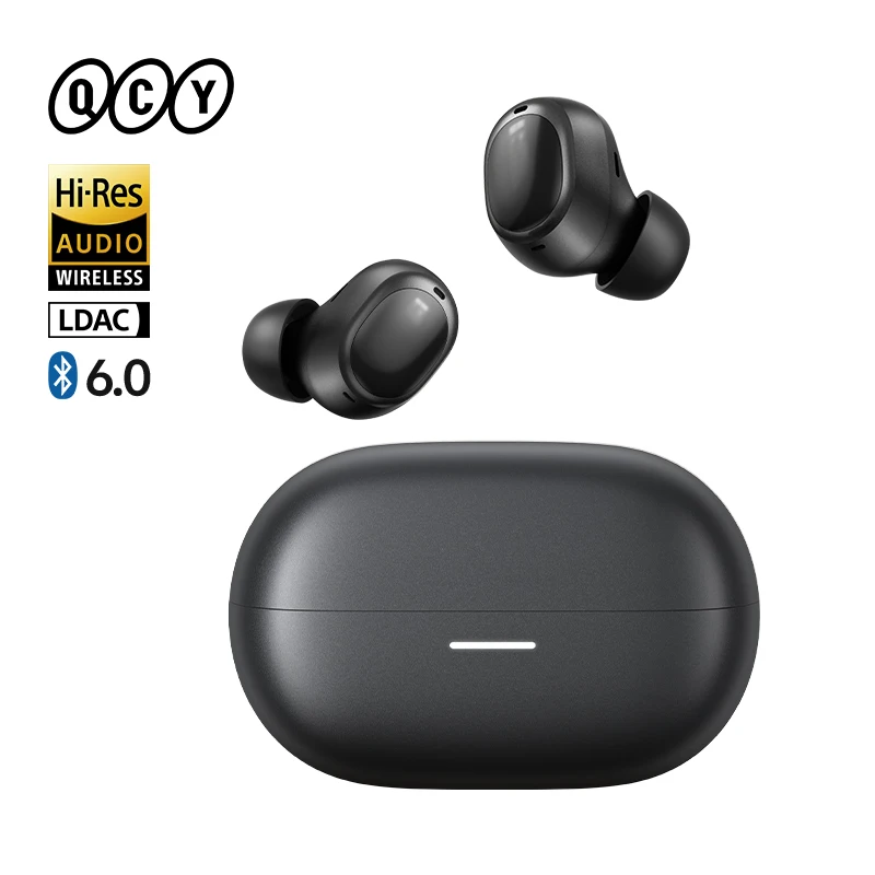 Fones de Ouvido Sem Fio QCY MeloBuds A30 com ANC Adaptativo de 60dB, IA para Cenários, 8 Microfones, Conexão para 3 Dispositivos, Bluetooth 6.0, Fones de Ouvido LDAC Hi-Res