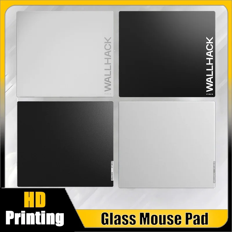 Novo Mouse Pad Gamer de Vidro SP004 SP005 YUME com Superfície Fosca, Tapete de Mesa Temperado para FPS, Acessórios de Jogos Personalizados para Escritório, Réplica