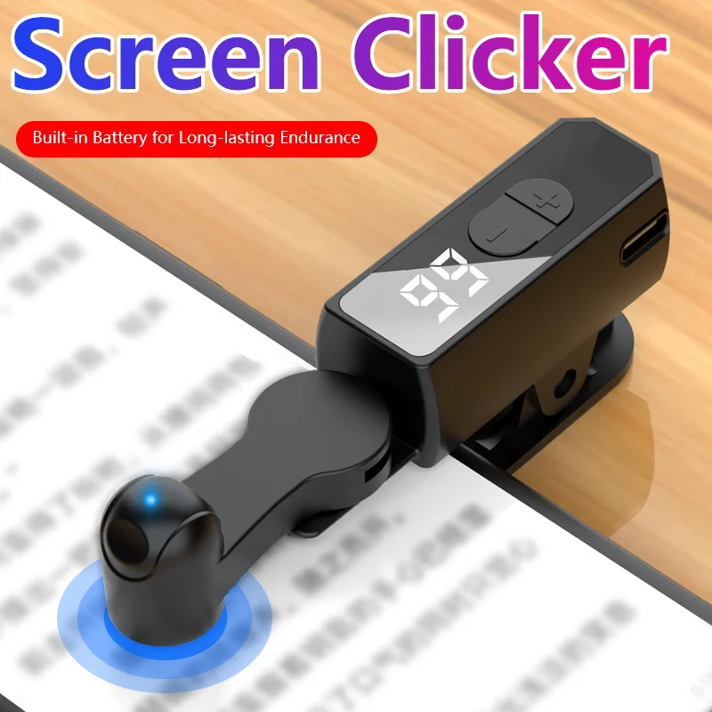 Clicker automático de tela para aplicações de smartphone, dispositivo de transmissão ao vivo de vídeo, tela de jogo de smartphone, tripés de toque, suprimentos de tapper de tela