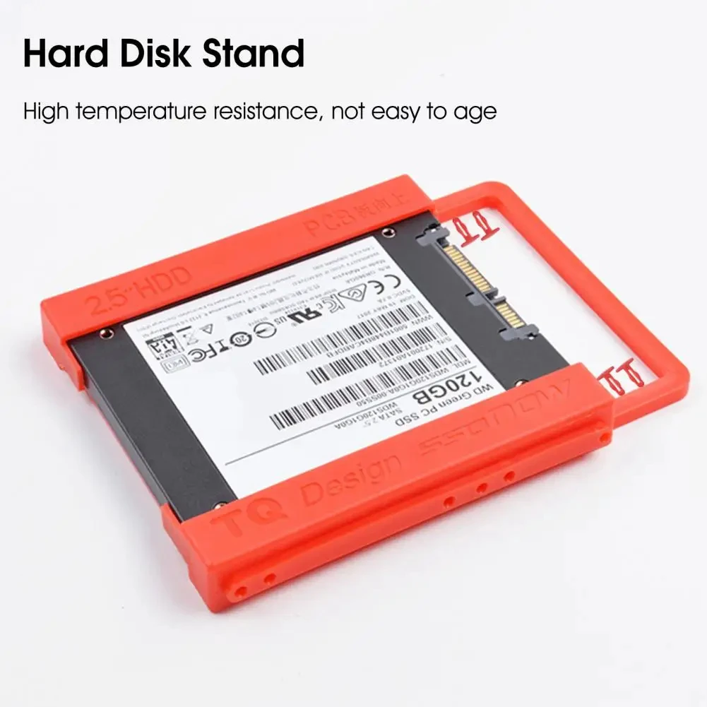 Profissional Anti-cracking Suporte do Disco Rígido, Titular SSD, Suporte Adaptador para Desktop, 2.5 "-3.5"