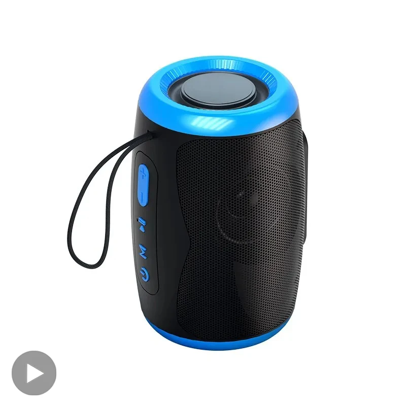 Caixa de som bluetooth alto-falante portátil rádio fm caixa de som música sem fio à prova dwireless água mini subwoofer pequeno woofer bocina coluna
