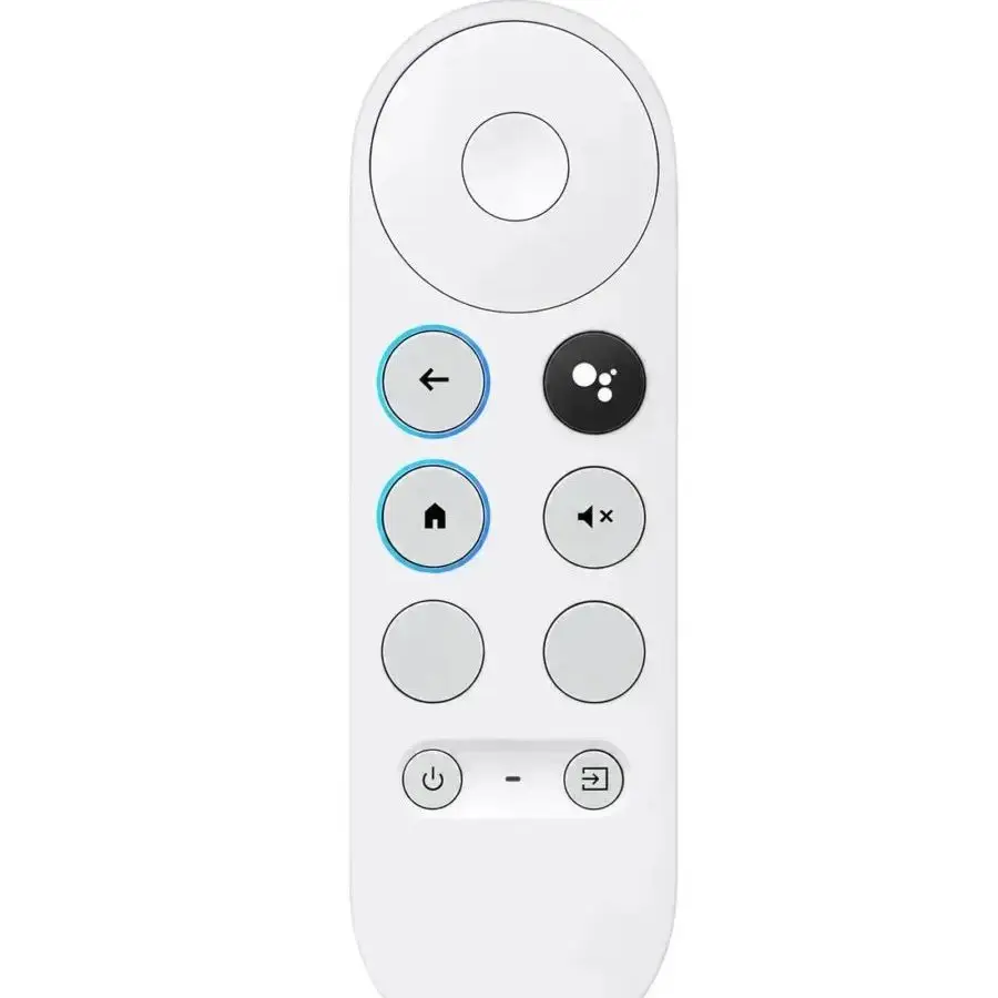 Controle Remoto de Voz HTMCK para Google Chromecast 4K, Substituição Exclusiva, Compatibilidade Necessária