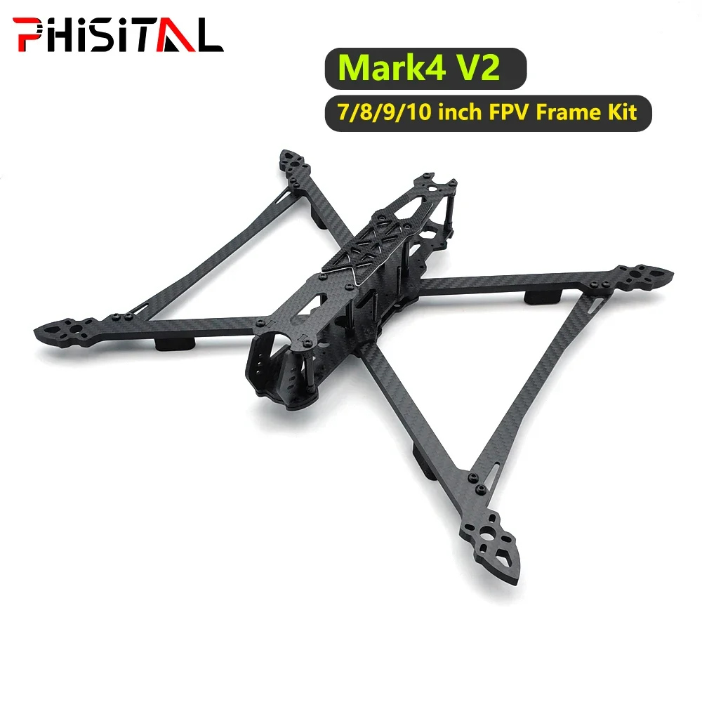 Mark4 V2 Mark 4 Drone FPV de Corrida de 7/8/9/10 Polegadas, Quadricóptero Freestyle, Kit de Montagem DIY, Peças para Montagem Mark4 V2 Mark 4 Drone FPV de Corrida de 7/8/9/10 Polegadas, Quadricóptero Freestyle, Kit de Montagem DIY, Peças para Montagem