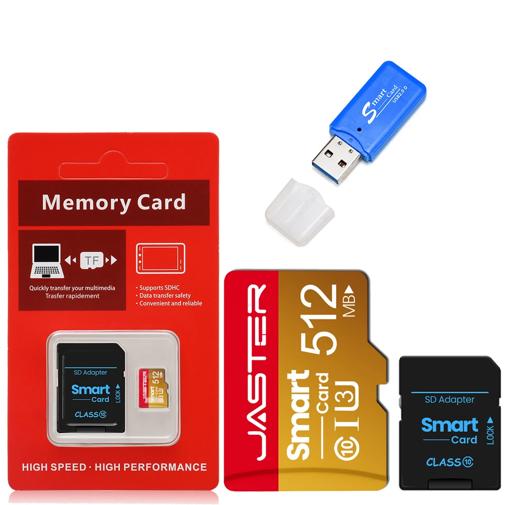 Cartão de Memória Original 128M Smart SD Card 64M Classe 10 SmartSD 8M 16M 32M Cartão TF HC/XC para Smartphone Tablet PC