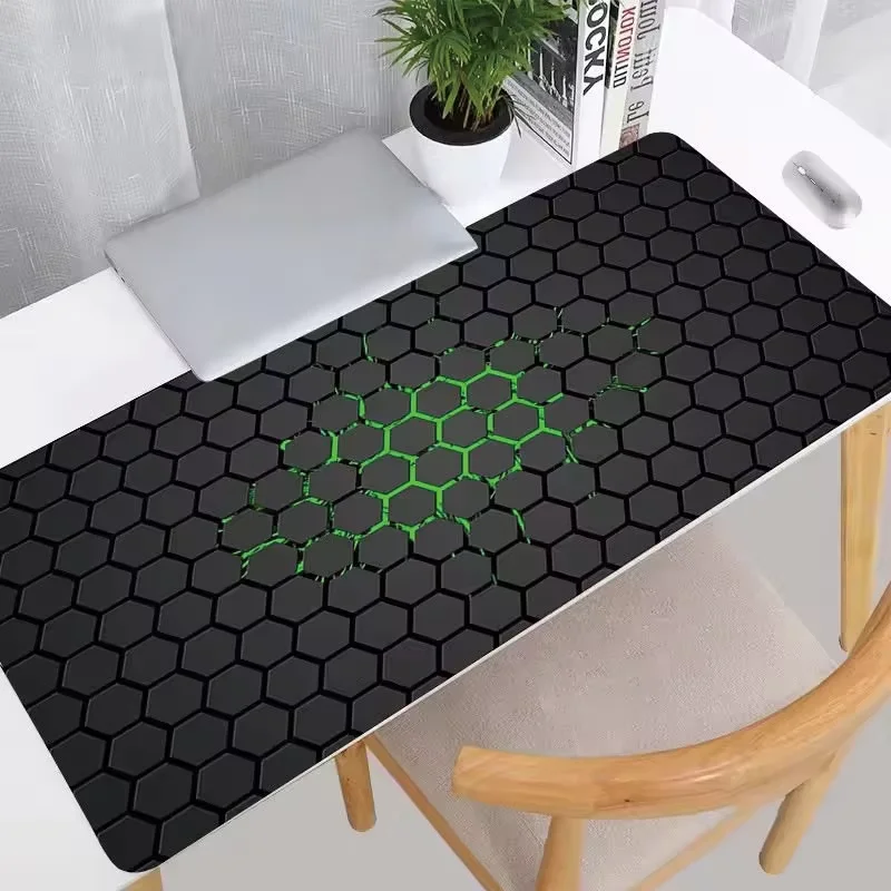 Novo Mousepad Hexagonal XXL para Computador, Tapete de Teclado, Mousepad para Jogadores de Esport, Tapete de Mesa para Escritório, Mousepad de Borracha para Desktop Novo Mousepad Hexagonal XXL para Computador, Tapete de Teclado, Mousepad para Jogadores de Esport, Tapete de Mesa para Escritório, Mousepad de Borracha para Desktop