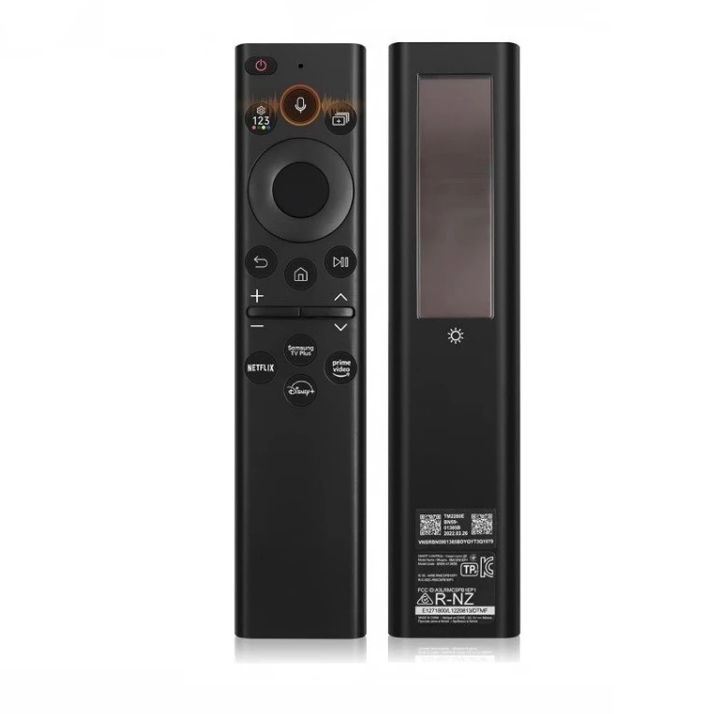 BN59-01385A Substituição de Controle Remoto de Voz para Samsung Smart TVs Controle Remoto de Carregamento Solar para Samsung TV 4K 8K QLED The Frame