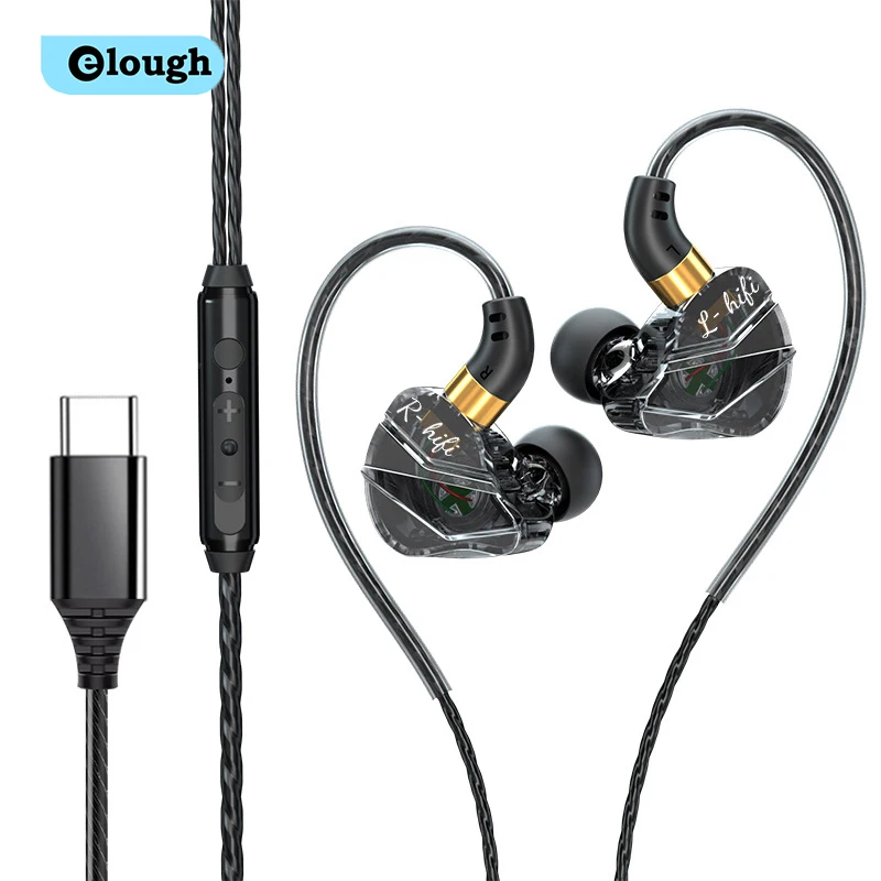 3.5mm/tipo c fones de ouvido com fio fones de ouvido de alta fidelidade fone de ouvido gamer handsfree para xiaomi huawei samsung com microfone