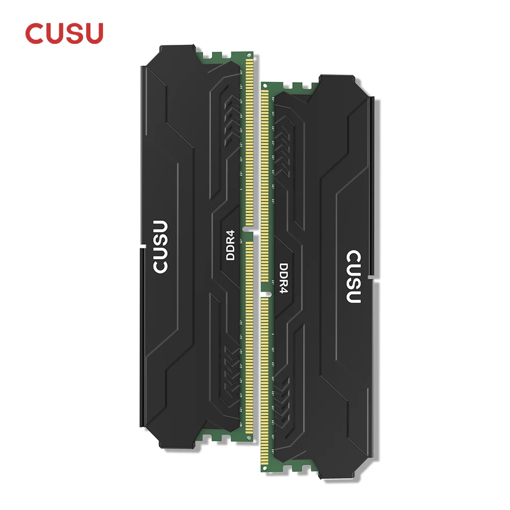 Memória RAM DDR4 CUSU 8GB 16GB DDR4 3200MHz 1.35V/1.2V Dual Channel 288pin UDIMM para Desktop