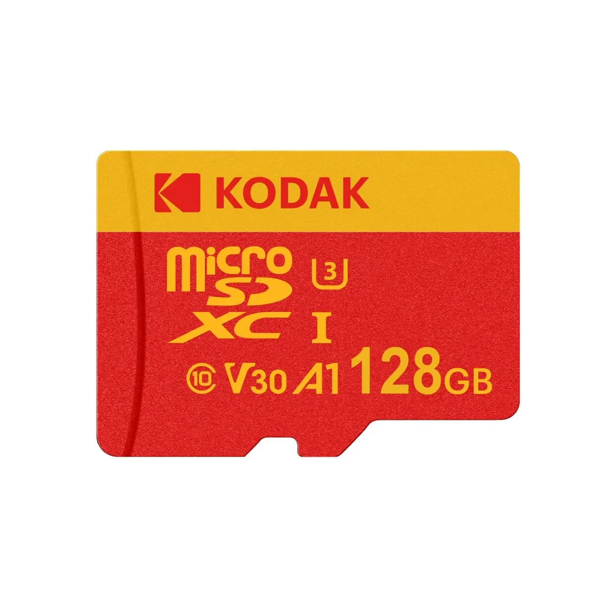 Cartão Micro SD KODAK 128GB U3 V30 256GB 64GB 32GB 4K de Alta Velocidade para Câmera de Telefone e Drone com Leitor Original TYPE-C