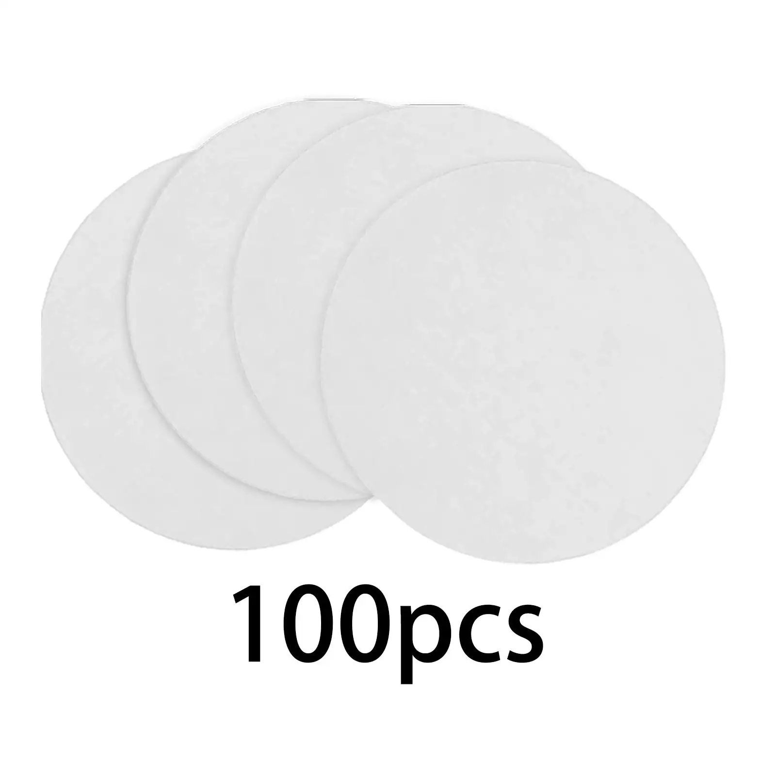 100 pçs papel de fusão de vidro de fibra cerâmica forno de microondas forro de derretimento quente diy fazendo cerâmica arte artesanato suprimentos