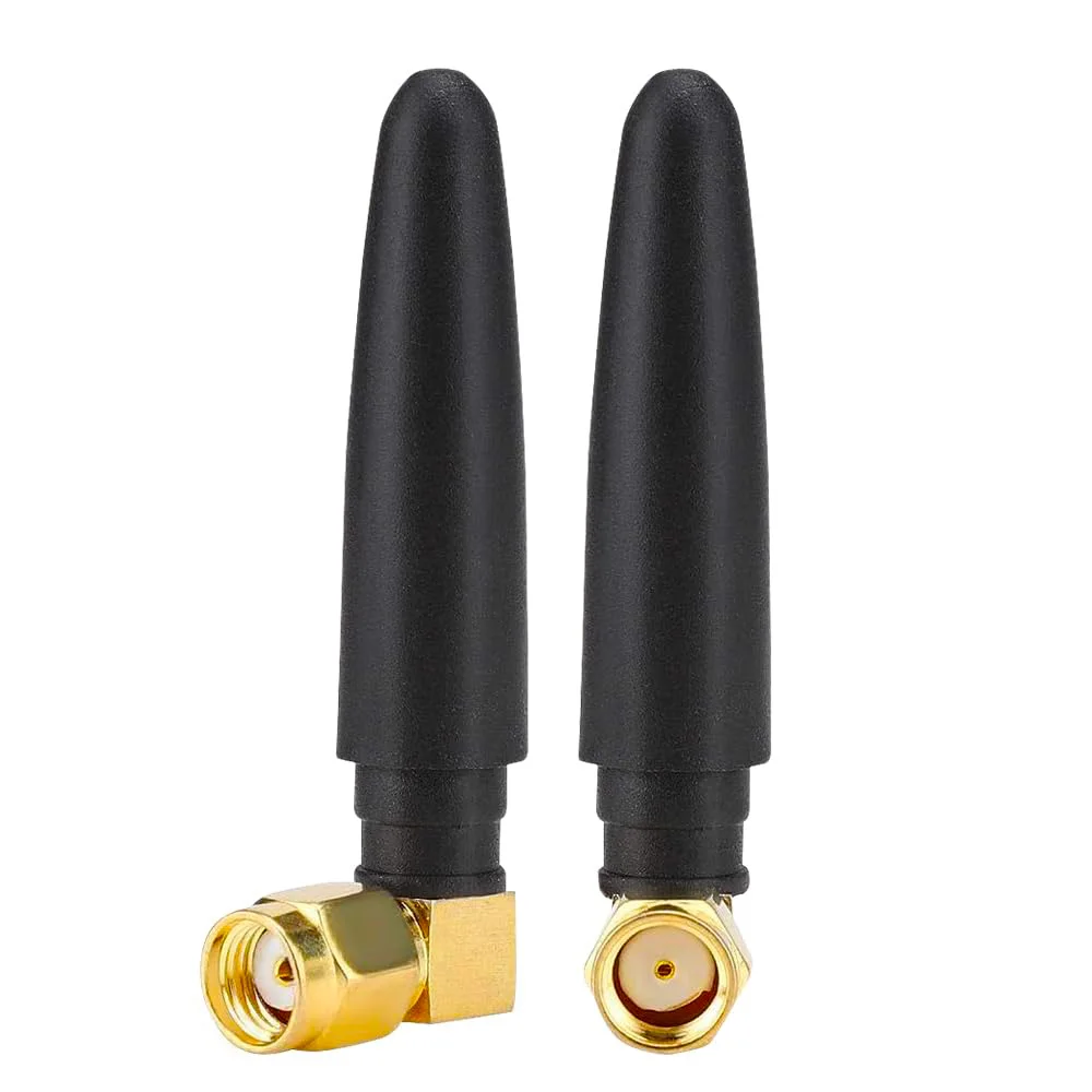 Antena WiFi Mini Dual Band 2.4GHz 5GHz 5.8GHz MIMO RP SMA Macho para FPV Bluetooth Adaptador USB Computador Placa PCIe Roteador Câmera