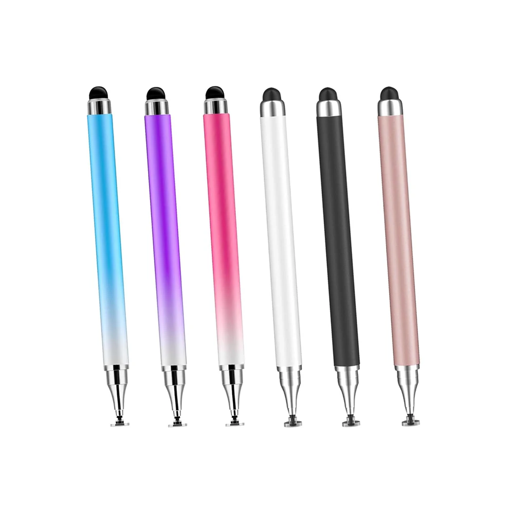 Caneta Stylus para Telas Sensíveis ao Toque, Caneta 2 em 1 para iPad/iPhone/Tablets/Android/Samsung, Compatível com Todas as Telas Capacitivas Caneta Stylus para Telas Sensíveis ao Toque, Caneta 2 em 1 para iPad/iPhone/Tablets/Android/Samsung, Compatível com Todas as Telas Capacitivas