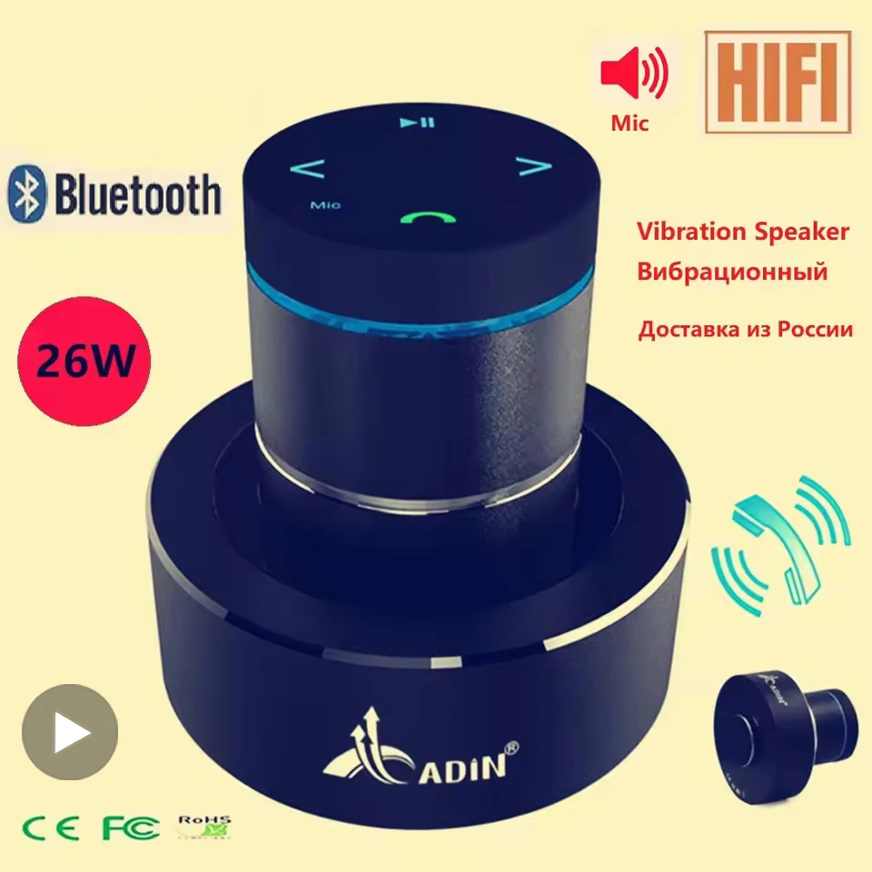 Vibro subwoofer anti-ruído vibração bluetooth alto-falante portátil caixa de som música sem fio woofers baixo caixa de som bocina mp3 Vibro subwoofer anti-ruído vibração bluetooth alto-falante portátil caixa de som música sem fio woofers baixo caixa de som bocina mp3