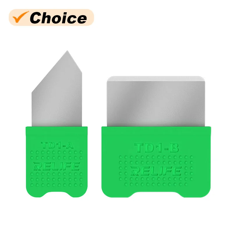 Relife TD1-A TD1-B quadro de tela desmontagem lâminas conjunto para celular tablet sem deformação anti-deslizamento chip cpu ferramenta de estanqueamento Relife TD1-A TD1-B quadro de tela desmontagem lâminas conjunto para celular tablet sem deformação anti-deslizamento chip cpu ferramenta de estanqueamento