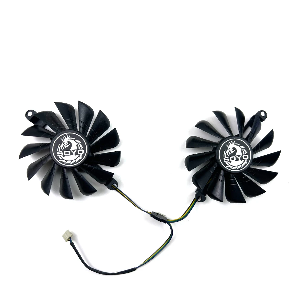 NOVO 85MM 4PIN Ventilador de refrigeração RX580 para SOYO RX 580 2048sp ventiladores de placa de vídeo