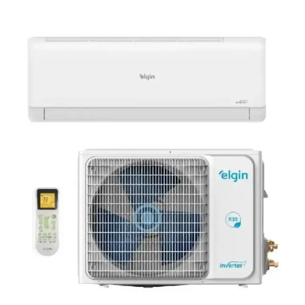 Ar Condicionado Split Hi-Wall Elgin Eco Inverter Ii 18.000 Btus Frio GÁS R-32 Hjfc18c2wccc 220v Ar Condicionado Split Hi-Wall Elgin Eco Inverter Ii 18.000 Btus Frio GÁS R-32 Hjfc18c2wccc 220v