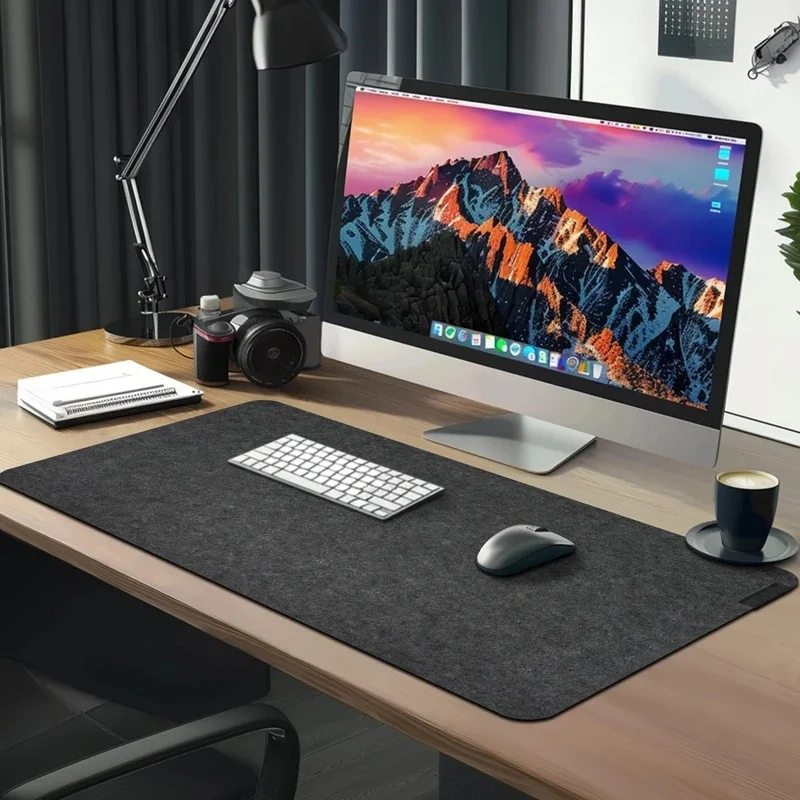 Tapete de Mesa XXL Estendido, Impermeável e Antiderrapante para Mouse e Teclado, Protetor de Mesa Grande para Escritório, Casa, Jogos, Computador