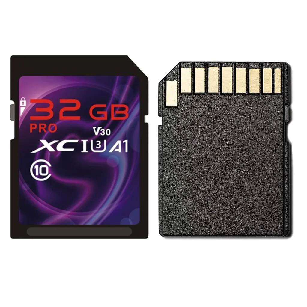 Classe 10 Cartão de Memória Flash para Câmera, Cartão TF, 32GB, 64GB, 128GB, U3 Classe 10 Cartão de Memória Flash para Câmera, Cartão TF, 32GB, 64GB, 128GB, U3