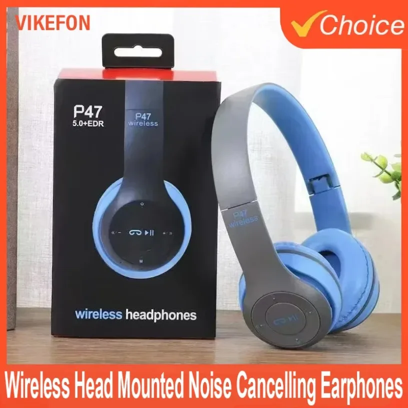 Fone de Ouvido Sem Fio Bluetooth 5.0 Dobrável Esportivo Over-Ear Estéreo com Graves para Corrida, Jogos, Celular e Tablet Fone de Ouvido Sem Fio Bluetooth 5.0 Dobrável Esportivo Over-Ear Estéreo com Graves para Corrida, Jogos, Celular e Tablet