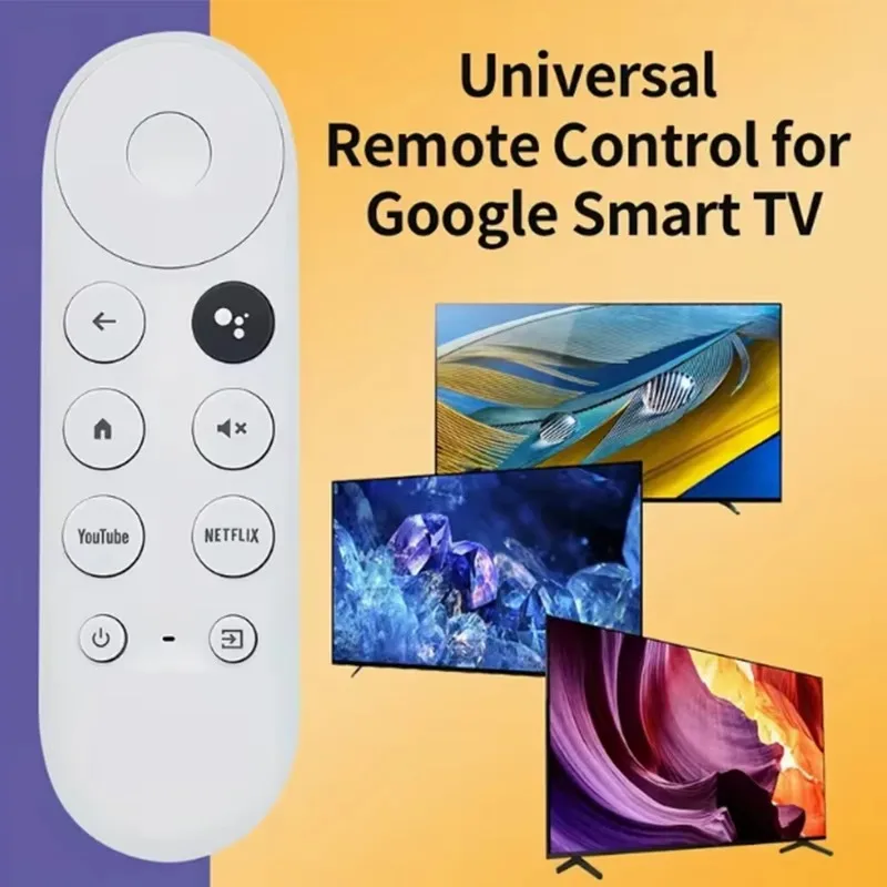 Substituição nova substituição remota g9n9n chromecast para google tv chromecast 4k streaming de neve media player controle remoto