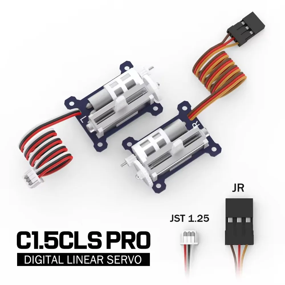 Servo Digital Miniatura 1.5G, Servo Linear, Adequado para Drones Mir de Asa Fixa Servo Digital Miniatura 1.5G, Servo Linear, Adequado para Drones Mir de Asa Fixa