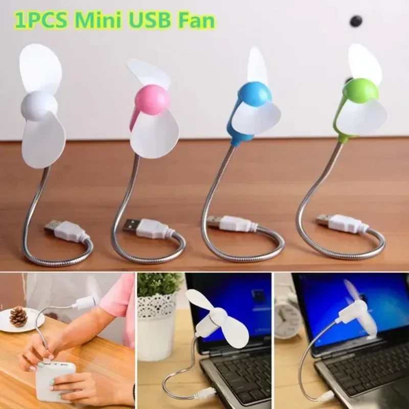 1pc usb em forma de cobra ventilador para notebook ventilador usb mini ventilador usb pequeno ventilador do telefone do computador