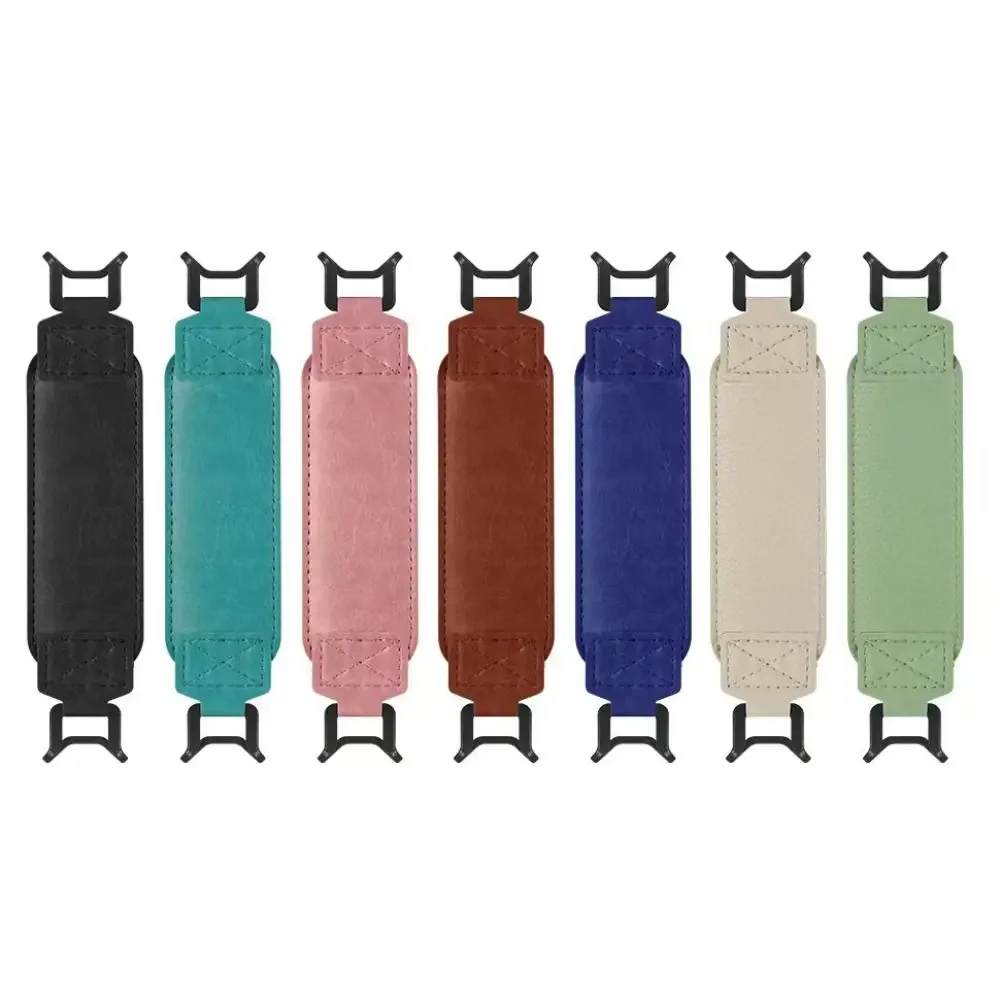 Alça de mão de couro para tablet, elástica, anti-queda, suporte de leitor, segurança antiderrapante para kindle/ipad/kobo/sony/handbook/lenovo
