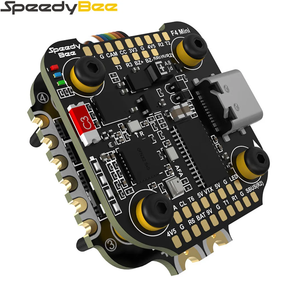 SpeedyBee F405 Mini controlador de vôo com BLS 35A Mini V2 20x20 4 em 1 ESC para RC FPV Racing Drone