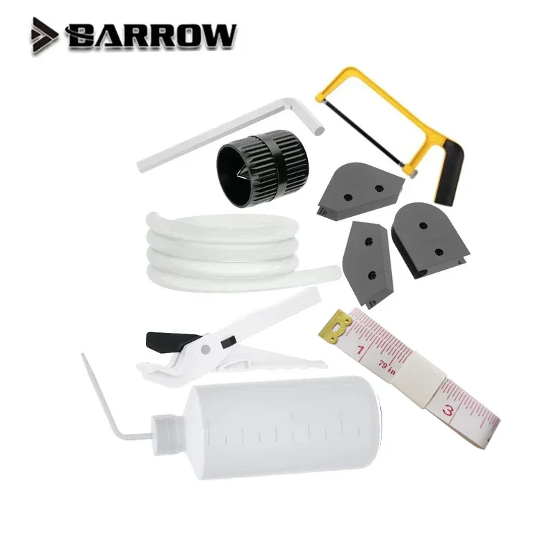 Kit de moldes para curvar tubos rígidos Barrow, para tubos de acrílico/PMMA/PETG com diâmetro externo de 12/14/16 mm, ferramenta para sistemas de refrigeração de água em PC.